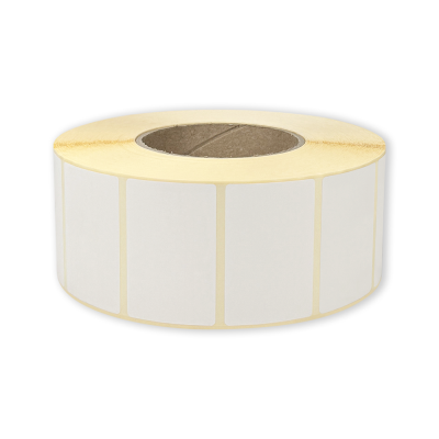 White paper self-adhesive THERMAL labels 60x39...