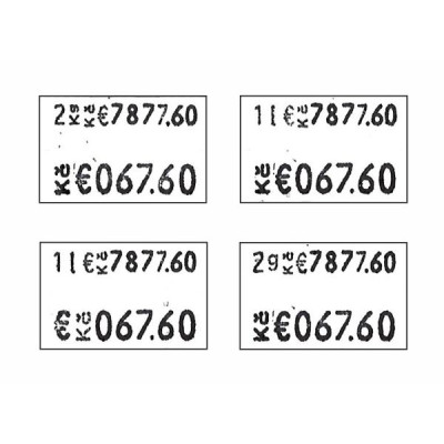 Price gun Jolly JC17S, two-line, for Contact 25x16 mm labels
