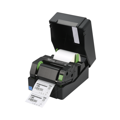 TSC TE210 desktop label and tag printer, 203 dpi resolution, USB and LAN connection TSC TE210 desktop label and tag printer, 203 dpi resolution, USB and LAN connection